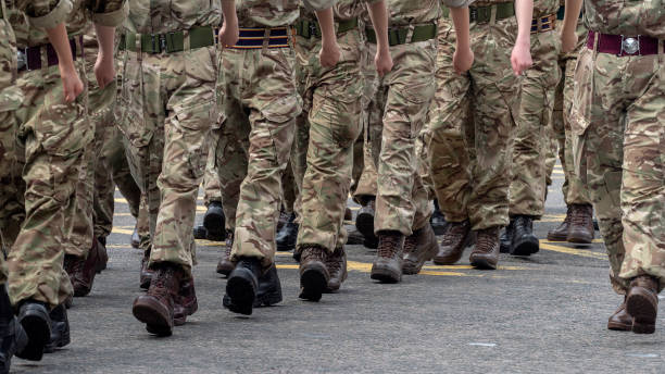 Troops Marching